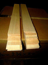 25 Pieces Thin Sanded Balsa 30&quot; X 2 3/4&quot; X 3/32 Lumber Wood Model R/C T1 - £25.99 GBP
