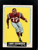 1964 Topps #8 Larry Eisenhauer Ex Patriots *X100286 - £3.09 GBP