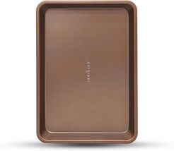 NutriChef BKNCBK6TR7 13&quot;Golden Cookie Sheet Non-Stick Baking Tray (Open ... - $233.50 MXN