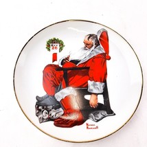 Norman Rockwell Collectors Porcelain Plate &quot;The Day After Christmas&quot; 1987 - $9.41