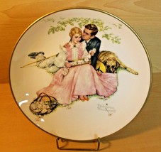 Norman Rockwell Summer Flowers In Tender Bloom 1973 Gorham 10 1/2&quot; Plate... - $22.99