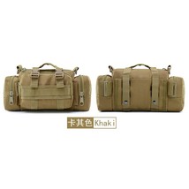 Men&#39;s 3P magic waist bag multi-function outdoor tactical waist bag cycling shoul - £92.48 GBP