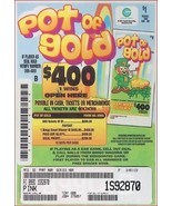$1 Pull Tabs -Seal Cards, Holders - Pot of Gold - 600 Count - $1,332.75 MXN