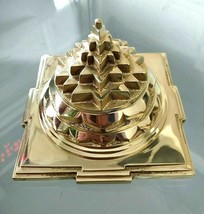 Meru Shri Yantra Shri Chakra For Abundance of Joy &amp; Happiness 4.5 Inch Size - £118.43 GBP