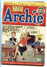 ARCHIE COMICS #41 1949-BETTY &amp; VERONICA-BOB MONTANA Headlights - £81.41 GBP