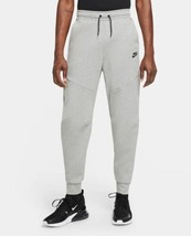 Nike Tech Fleece Pants Joggers Sweatpants Heather Grey CU4495-063 Men&#39;s ... - £86.47 GBP