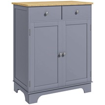 HOMCOM Gray Sideboard Buffet Kitchen Cabinet with Drawers &amp; Shelf - $3,062.38 MXN