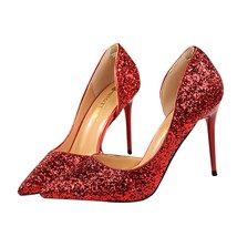 Women Pumps Extrem Sexy High Heels Women Shoes Thin Heels Female Shoes - £55.36 GBP