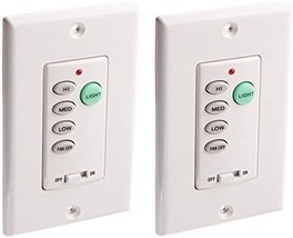 Wireless Ceiling Fan And Light Wall Controls From Westinghouse Lighting, 2 Pack. - £93.51 GBP