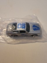 Vintage Yatming Diecast Porsche Toy Car NIP Sealed Nos Silver Blue - £16.31 GBP