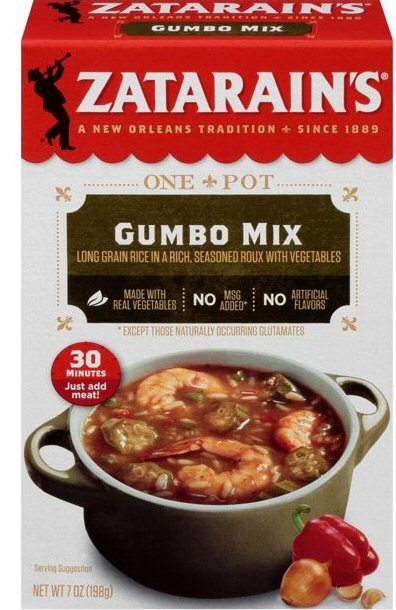 2 Zatarain’s Gumbo Mix -7oz - $7.99