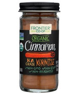 Frontier Co Op, Organic Ground Cinnamon, 1.90 oz powder, kosher Korintje - $21.88 CAD