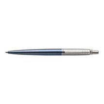 Parker Ballpoint Pen with Chrome Trim - Waterloo Blue - £22.35 GBP