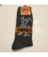 Disney’s Mickey Mouse Mens HALLOWEEN mummy Crew Socks Wrapped Up Size 6.... - $183.97 MXN
