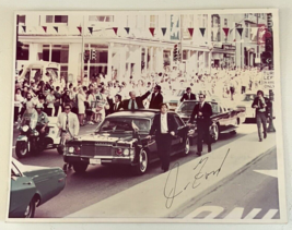 President Gerald Ford Motorcade 8x10 Color Photo Jerry No COA - £46.21 GBP