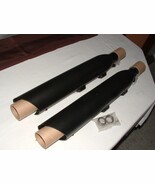 Harley Screamin' Eagle mufflers XL satin black NEW 60726-09 - $279.00