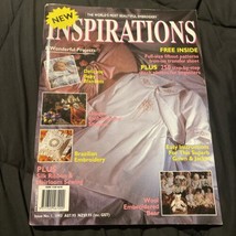 INSPIRATIONS MAGAZINE - ISSUE #1 - EMBROIDERY - AUSTRALIAN **PATTERNS AT... - £4.85 GBP