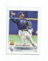 Wander Franco (Tampa Bay Rays) 2022 Topps Update Rookie Card #US42 - £7.54 GBP