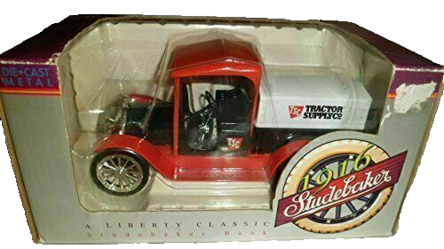 Spec Cast Liberty Classic Tractor Supply 1916 Studebaker Bank Die Cast Vehicle - $74.79