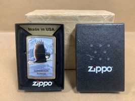 Rare Zippo Lighter - Genuine Sovereign Power Eagle Collectors Item - Free Ship - £23.76 GBP