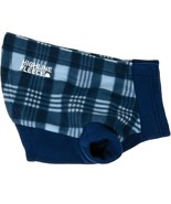 Highline Fleece Warm Blue and Black Plaid Step In Dog Coat Sizes 8-28  - $27.42 CAD