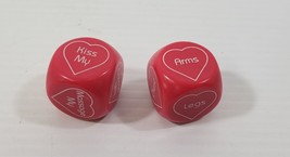 MM) Pair of 6-sided Dice Couple Love Adult Action Body Game Funny Toy Party Gift - £3.89 GBP