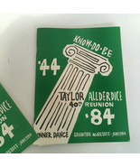 Taylor Allderdice high school know do be  40th reunion 1984 class of 1944 - $35.59