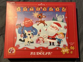 Rudolph the Red Nosed Reindeer Puzzle Hallmark 530 Big &amp; small Pieces Mi... - $10.94 CAD