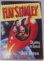 Flat Stanley In Space Paperback Childrens Book Jeff Brown - £4.70 GBP