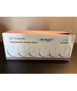 6 Pack ZA208 Putogesafe Photoelectric Smoke Alarm Fire Detectors - $48.51