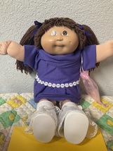 VTG Cabbage Patch Kid Girl Hong Kong Brown Hair Brown Eyes Head Mold #3 ... - $325.00