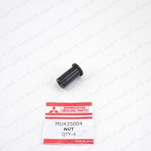 New Genuine Mitsubishi License Bracket Retainer Nut MU435004 - $11.03