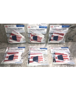 12ea American Flag COMFORTABLE Reusable &amp; Washable Adult Face Masks-NEW-... - $14.73