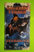 BACHMAN TURNER OVERDRIVE Vintage Hard Blues Rock Music Poster 50 Years O... - $16.19