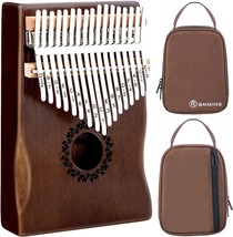 With A Portable Handbag And Tune Hammer Thumb Pianos Finger Harp (Mahogany-Hand - £34.44 GBP