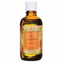 Nature&#39;s Alchemy Essential Oil, Lavender, French, 2 fl oz (59 ml) - £19.51 GBP