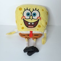 Spongebob Squarepants Plush Stuffed Animal Posable Legs and Arms 13&quot; Nan... - £19.38 GBP