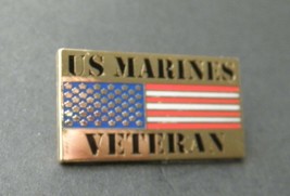 Marines Semper Fi Veteran Marine Corps Us Flag Lapel Pin Badge 1.25 X 5/8 Inches - £4.29 GBP