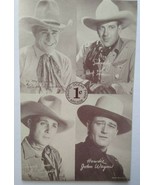 Pacific Ocean Park Arcade Post Card John Wayne Bob Livingston Dick Foran... - £18.39 GBP