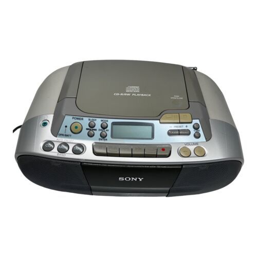 Sony Model CFD-S01 CD Digital Tuning AM/FM Radio Cassette Player ...