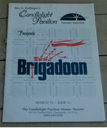 Vintage Program Candlelight Pavilion, Brigadoon, 1995 VGC - €2,57 EUR