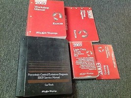 2003 Ford Ranger Truck Service Shop Repair Manual Set W Ewd Specs Pced + More - $349.95