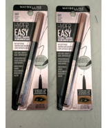 2-Pack Maybelline New York Hyper Easy No Slip Pencil Eyeliner Makeup 001... - $190.39 MXN