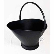 Coal HOD Coal Hod Scuttle Fireplace Antique Bucket COAL HOD Brass Ash Vi... - $16.04