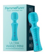 FEMME FUN ULTRA WAND MINI FLEXIBLE SILICONE RECHARGEABLE BODY MASSAGER  - £50.41 GBP
