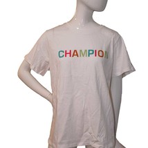 Champion Ladies&#39; Size X-Large Graphic Tee Logo, White - £11.18 GBP
