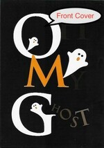 Lot of 4 OMG Ghost Halloween Cards w/Envelopes! - $8.86