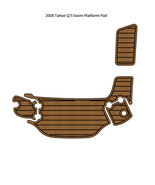 2008 Tahoe Q7i Swim Platform Step Mat Boat EVA Foam Faux Teak Deck Floor... - $384.32 CAD