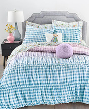 Whim by Martha Stewart Collection Ombré Gingham 2-Pc. Twin Comforter Set - £143.87 GBP