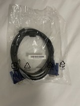 SVGA VGA 15 Pin Male to Male 6 FT Connector Cable - e520 - $58.41 MXN